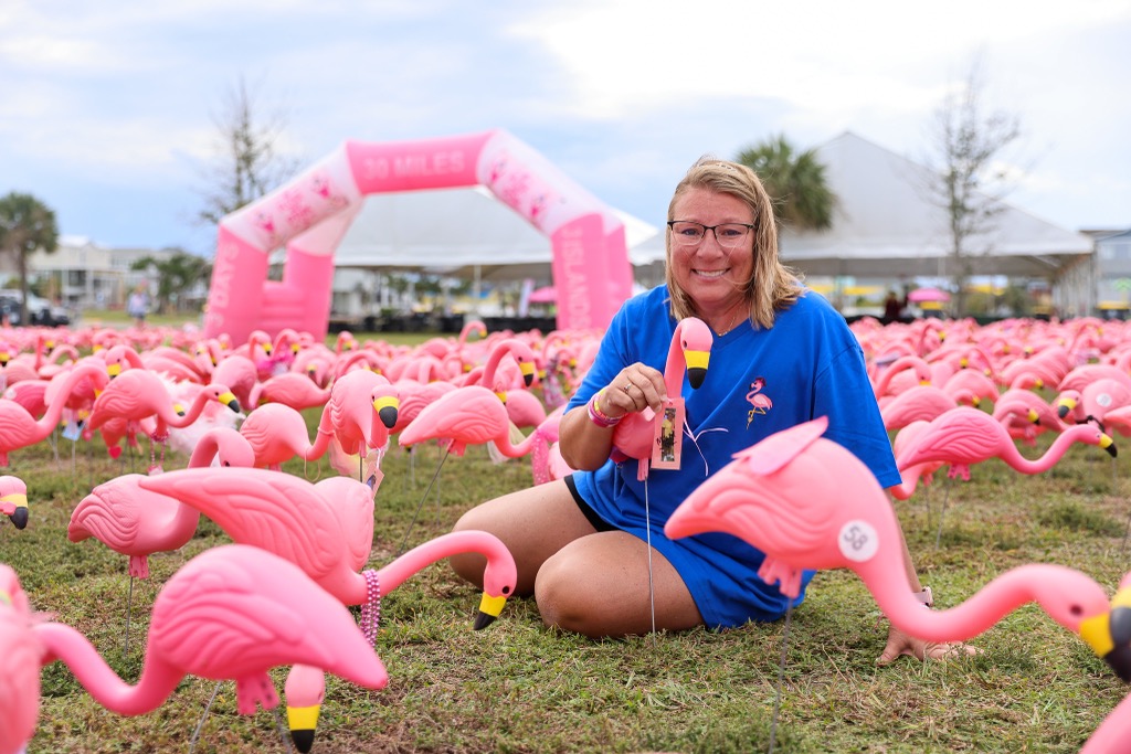 FlockStars raising money at the event